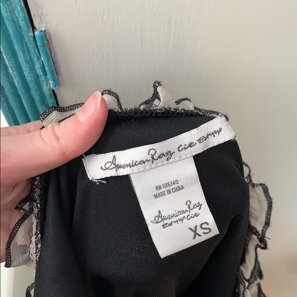 American Rag Boho Mini Dress, Sparkly Sequin Festival Dress, Lace Patterned - Picture 8 of 8